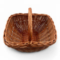 Cesta de Mimbre con forma Triangular ideal para almacenamiento